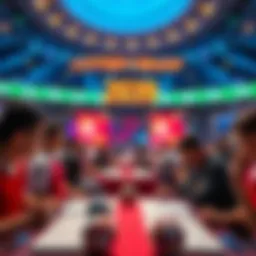 Global lottery draw event