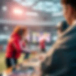 Conceptual illustration of online betting innovation