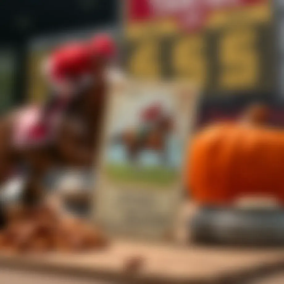 Detailed representation of a horse racing card